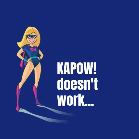 KAPOW! Coaching doesn't work....