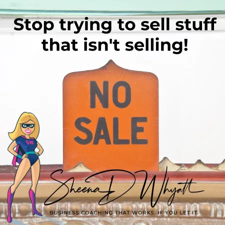 Stop trying to sell stuff folks don't buy