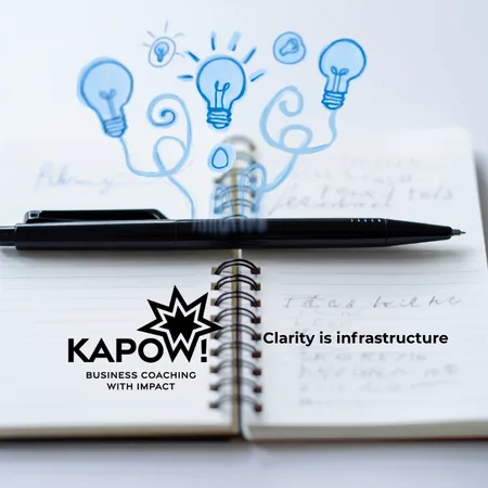 Clarity Is Infrastructure: Why Motivation Isn’t the Problem in Your Business
